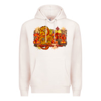 Pale Pink year of the dragon chinese new year 2024 Premium Hoodie - CowGirlArtShop