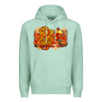 Seafoam year of the dragon chinese new year 2024 Premium Hoodie - CowGirlArtShop