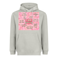 Moon Dust i am enough with glitter Heavyweight Hoodie - TumblerDesignByShophia
