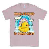 Lilac duck around and find out Classic Tee - MaliasSmallBusiness