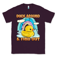 Plum duck around and find out Classic Tee - MaliasSmallBusiness
