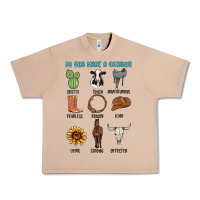 Burro so god made a cowboy Urban Heavy Tee - MaliasSmallBusiness