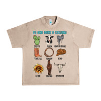 French Oak so god made a cowboy Urban Heavy Tee - MaliasSmallBusiness