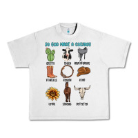 Lunar Rock so god made a cowboy Urban Heavy Tee - MaliasSmallBusiness