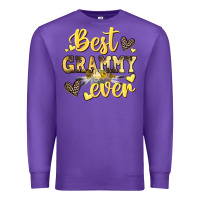 Purple best grammy ever mother's day Premium Sweatshirt - CowGirlArtShop