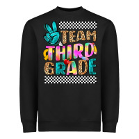 Black team third grade Heavyweight Sweatshirt - NancyCooperArtShop