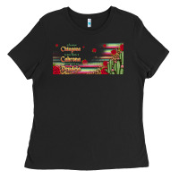 Black always chingona 16oz libbey cup Ladies Tee - HRA Design Shop