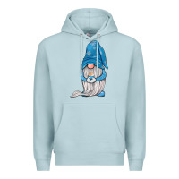 Blue Mist winter gnome Premium Hoodie - JahusDesignShop
