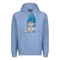 Colony Blue winter gnome Premium Hoodie - JahusDesignShop