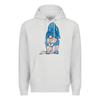Dove Grey winter gnome Premium Hoodie - JahusDesignShop