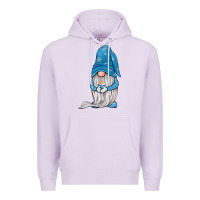 Lilac winter gnome Premium Hoodie - JahusDesignShop