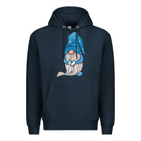 Navy winter gnome Premium Hoodie - JahusDesignShop
