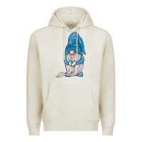 Oatmeal Heather winter gnome Premium Hoodie - JahusDesignShop