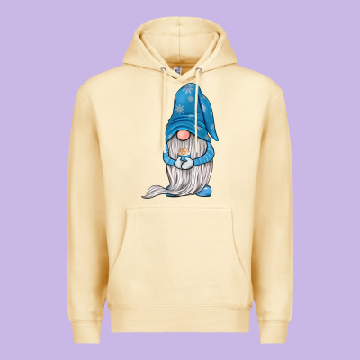 Winter Gnome Premium Hoodie Designed By Jahusdesignshop