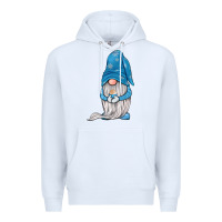 White winter gnome Premium Hoodie - JahusDesignShop