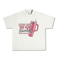 Pistachio long neck ice cold stanley never broke my heart Urban Heavy Tee - MaliasSmallBusiness