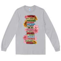 Moon Dust floral books Long Sleeve Tee - MaliasSmallBusiness