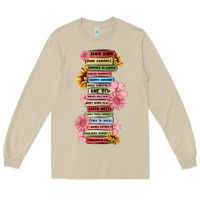 Mushroom floral books Long Sleeve Tee - MaliasSmallBusiness