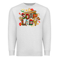 Oatmeal Heather cinco de mayo soap lady Premium Sweatshirt - CowGirlArtShop