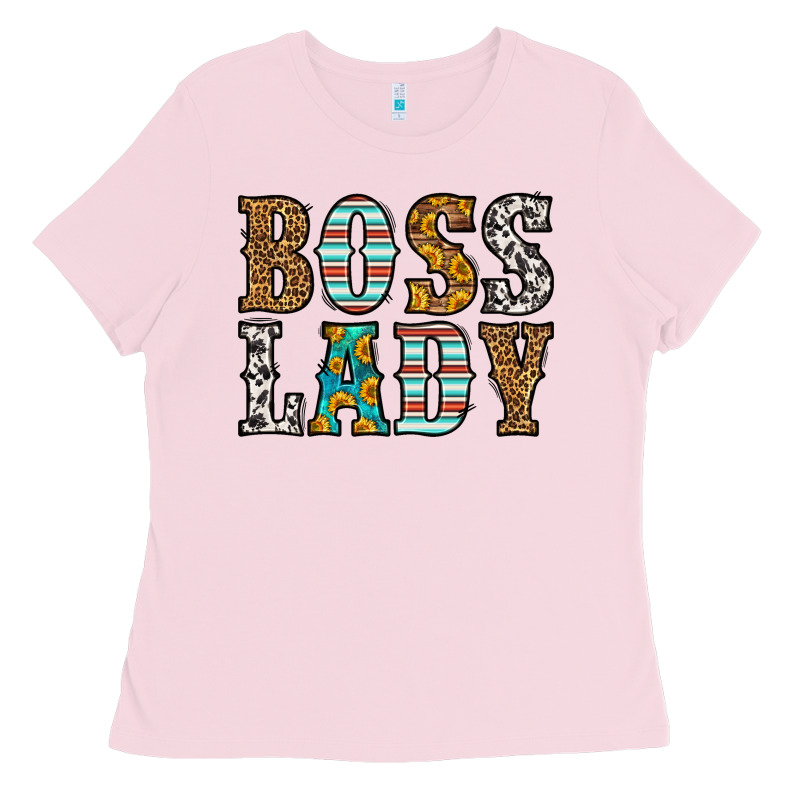 Western Boss Lady Ladies Tee by HRA Design Shop | Teevron