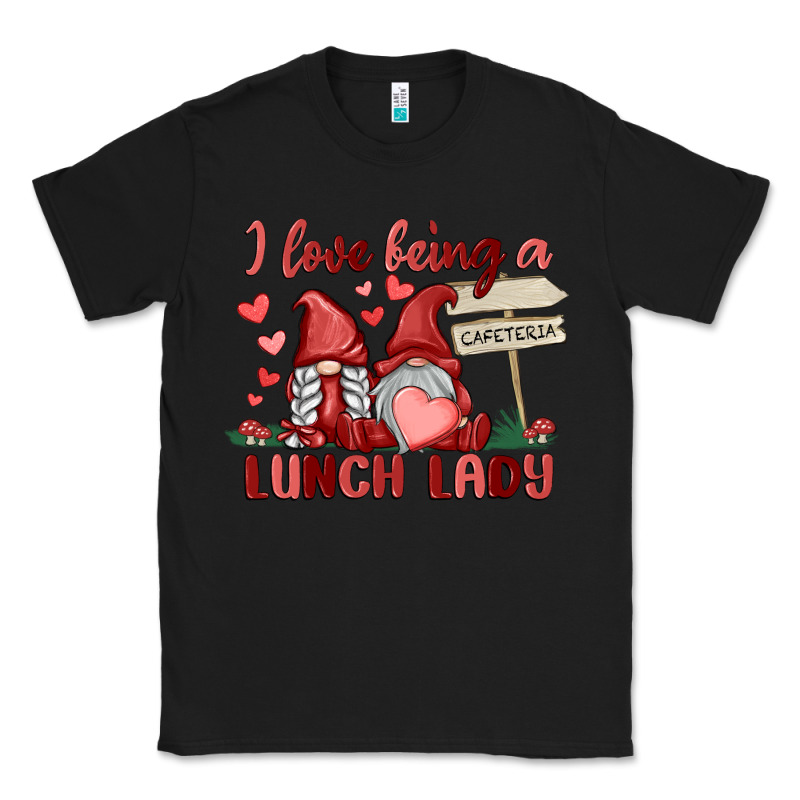 I Love Being A Lunch Lady Classic Tee by MaliasSmallBusiness | Teevron