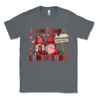 Charcoal Heather i love being a lunch lady Classic Tee - MaliasSmallBusiness