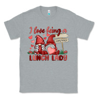 Heather Grey i love being a lunch lady Classic Tee - MaliasSmallBusiness