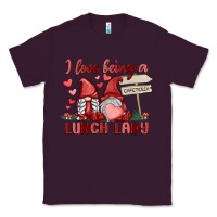 Plum i love being a lunch lady Classic Tee - MaliasSmallBusiness