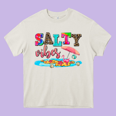 Popsicle Season Heavy Core Tee Designed By Adodesignshop