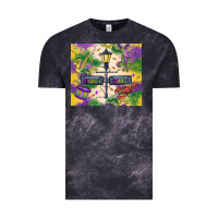 Cloud Black mardi gras street lights Vintage Tee - MaliasSmallBusiness