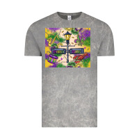 Cloud Rock mardi gras street lights Vintage Tee - MaliasSmallBusiness