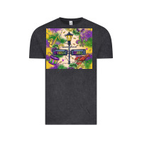 Vintage Black mardi gras street lights Vintage Tee - MaliasSmallBusiness