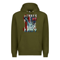 Army Green thats my lady Premium Hoodie - CowGirlArtShop