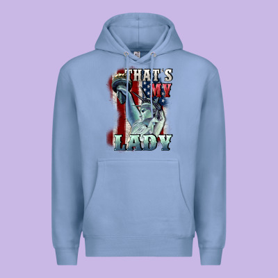 Thats My Lady Premium Hoodie Designed By Cowgirlartshop