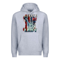 Heather Grey thats my lady Premium Hoodie - CowGirlArtShop