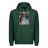 Sports Green thats my lady Premium Hoodie - CowGirlArtShop