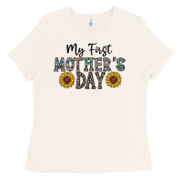 Bone my first mother's day Ladies Tee - CowhideDigitalArt
