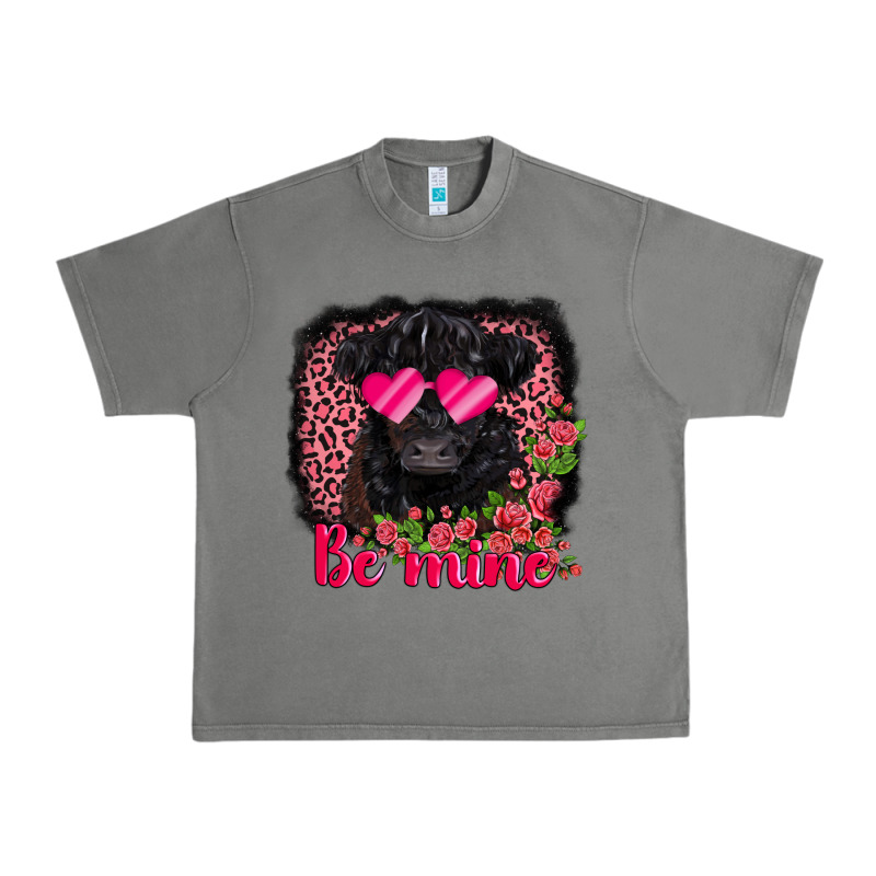 Be Mine Belted Galloway Urban Heavy Tee by AdoDesignShop | Teevron