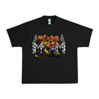 Black motocross mom Urban Heavy Tee - MaliasSmallBusiness