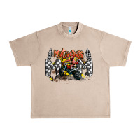 French Oak motocross mom Urban Heavy Tee - MaliasSmallBusiness