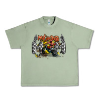 Oil Green motocross mom Urban Heavy Tee - MaliasSmallBusiness