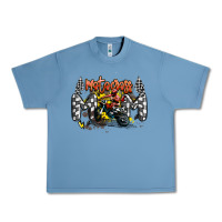 Pebble Blue motocross mom Urban Heavy Tee - MaliasSmallBusiness