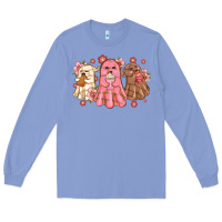 Colony Blue mexican desert ghosts Long Sleeve Tee - MaliasSmallBusiness
