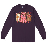 Plum mexican desert ghosts Long Sleeve Tee - MaliasSmallBusiness