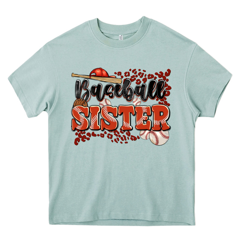 Baseball Sister Heavy Core Tee by JahusDesignShop | Teevron