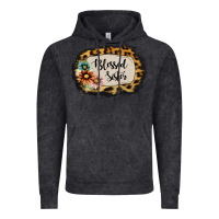 Vintage Black Blessed Sister Vintage Hoodie - Jasminsmagicworld