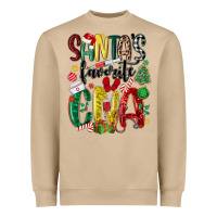 Santas Favorite Cna Nurse Heavyweight Sweatshirt | Teevron