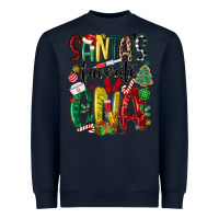 Navy santas favorite cna nurse Heavyweight Sweatshirt - MaliasSmallBusiness