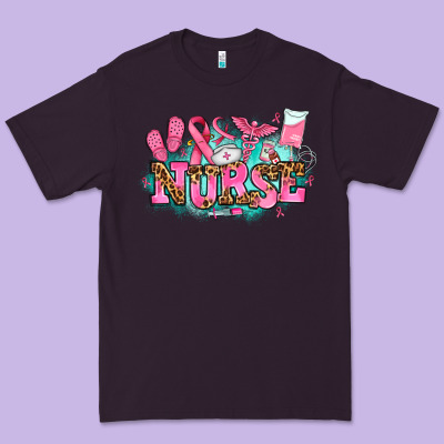 Breast Cancer Nurse Premium Tee Designed By Adodesignshop