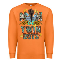 Carrot mom of twin boys mother's day Premium Sweatshirt - CowGirlArtShop